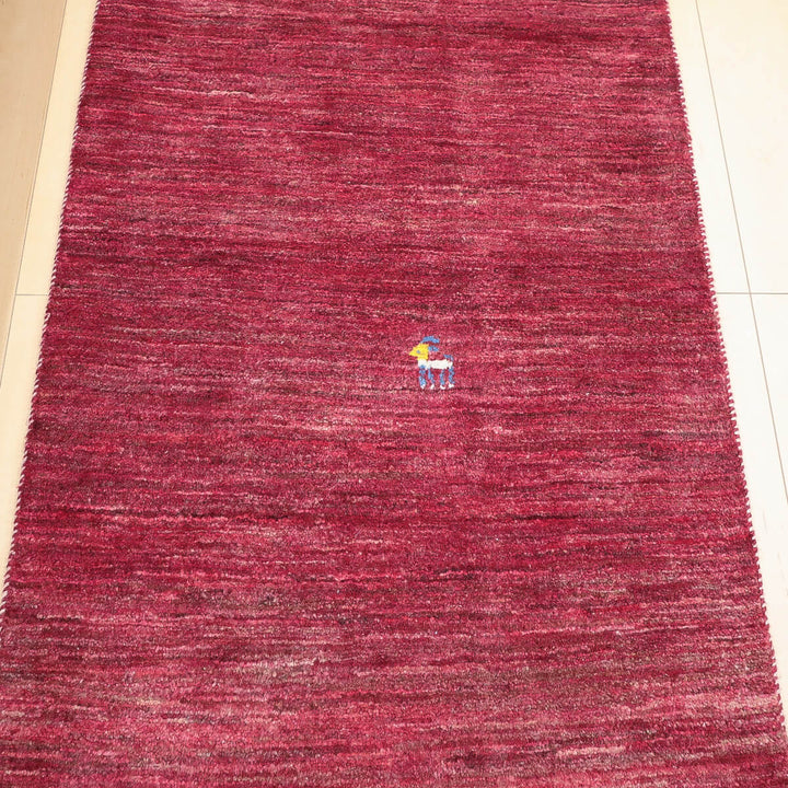 ギャッベ（ギャベ）ルリバフ　227×68cm（HR-13124）