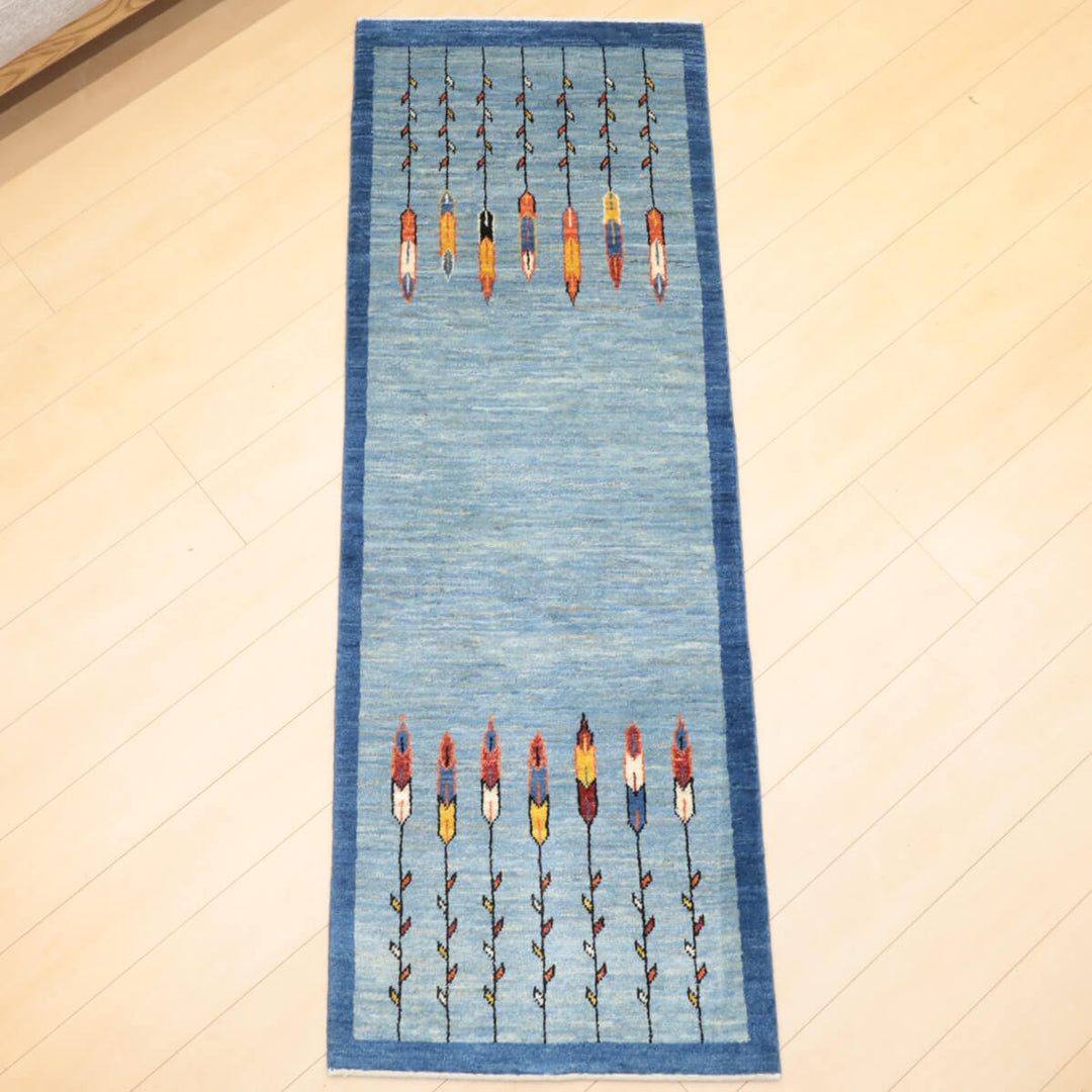 ギャッベ（ギャベ）アマレ　200×70cm（HR-13126）