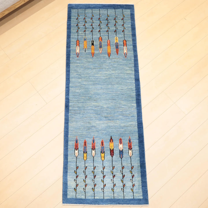 ギャッベ（ギャベ）アマレ　200×70cm（HR-13126）