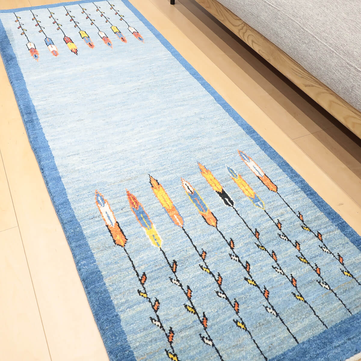 60×40cm ペルシャ ギャッベ アマレ族 ギャベ 60×40cm【手織り 絨毯 ペルシャ ギャッベ】アマレ族 ギャベ カーペット