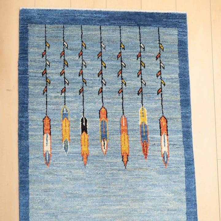 ギャッベ（ギャベ）アマレ　200×70cm（HR-13126）