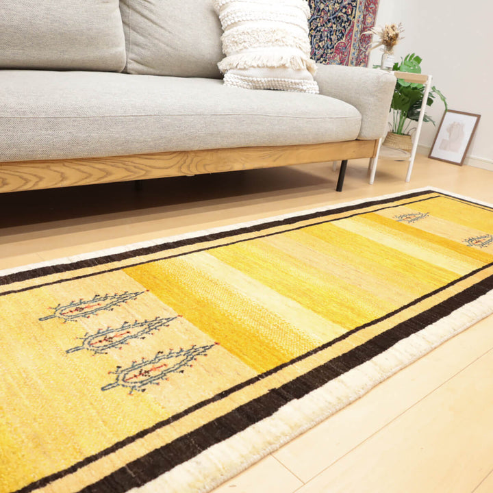 ギャッベ（ギャベ）アマレ　240×75cm（HR-13128）