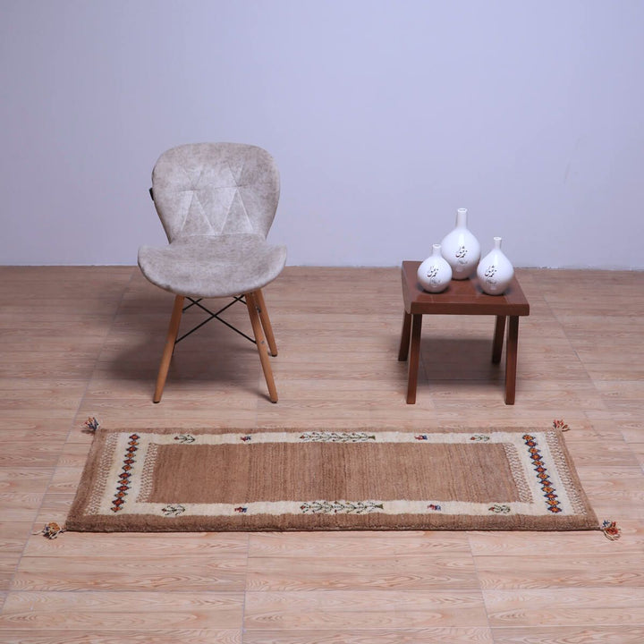 【オーダーメイド受付中】イラン　シラーズ産　ギャッベ 　（hr-70240）