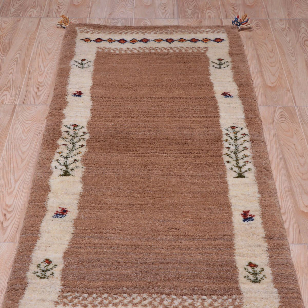 【オーダーメイド受付中】イラン　シラーズ産　ギャッベ 　（hr-70240）