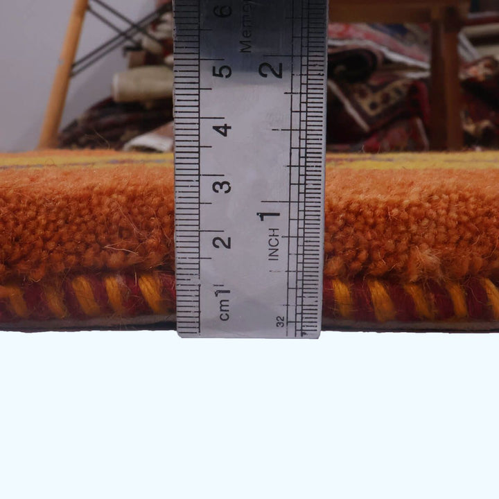 ギャッベ（ギャベ）カシュクリ　144×49cm（HR-70241）