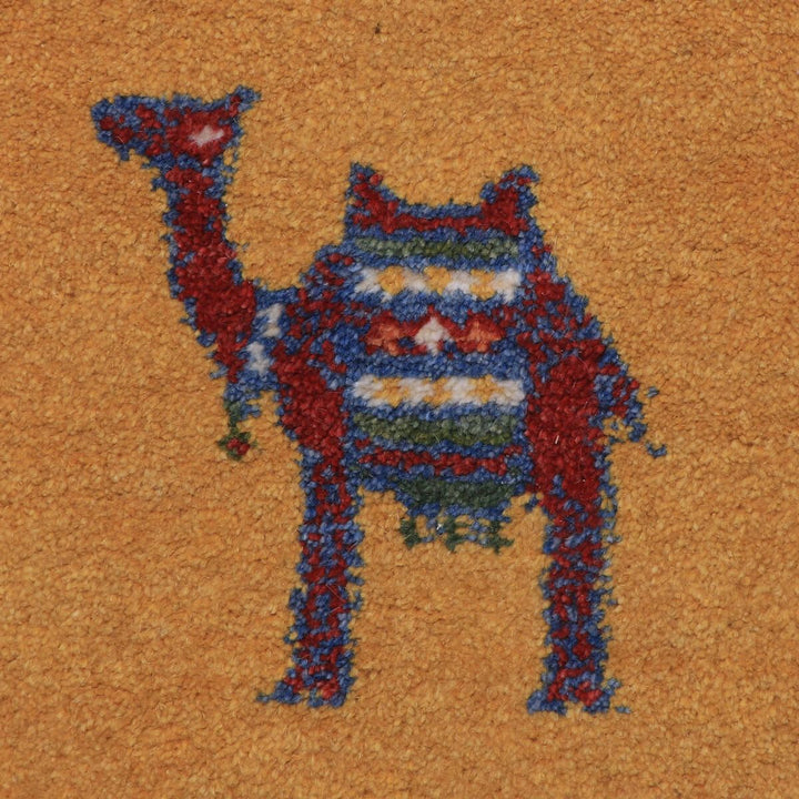 ギャッベ（ギャベ）カシュクリ　144×49cm（HR-70241）
