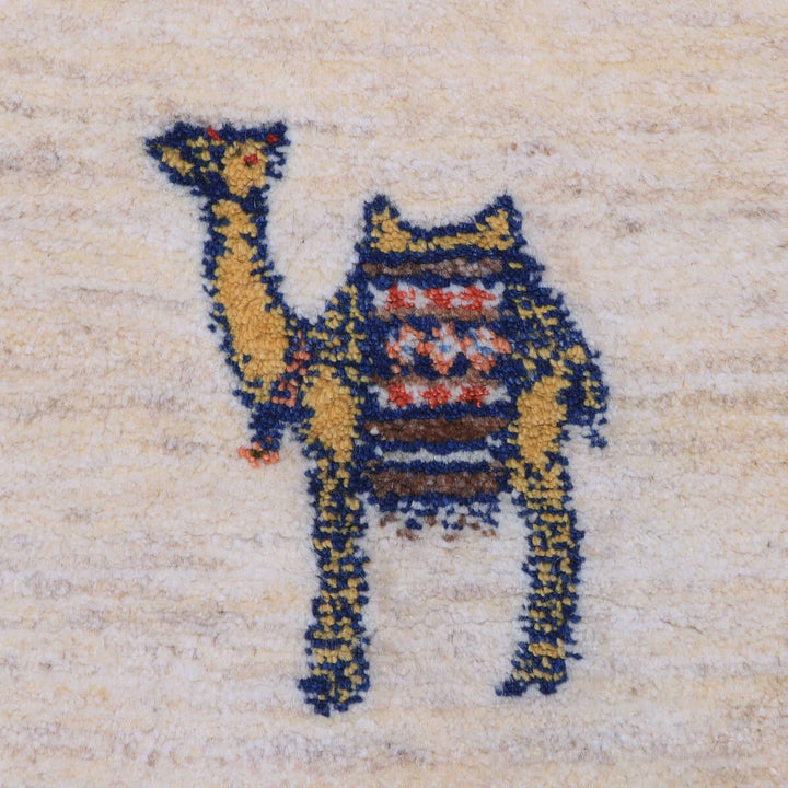 ギャッベ（ギャベ）カシュクリ　149×51cm（HR-70246）