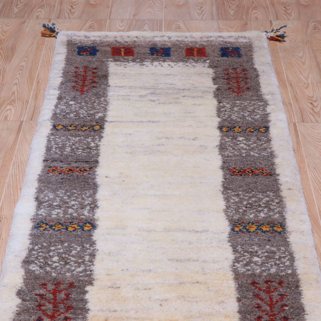 ギャッベ（ギャベ）カシュクリ　145×53cm（HR-70247）