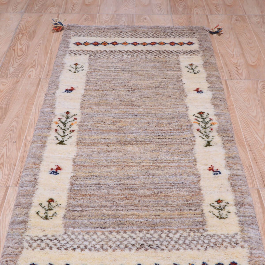 【オーダーメイド受付中】イラン　シラーズ産　ギャッベ 　（hr-70250）