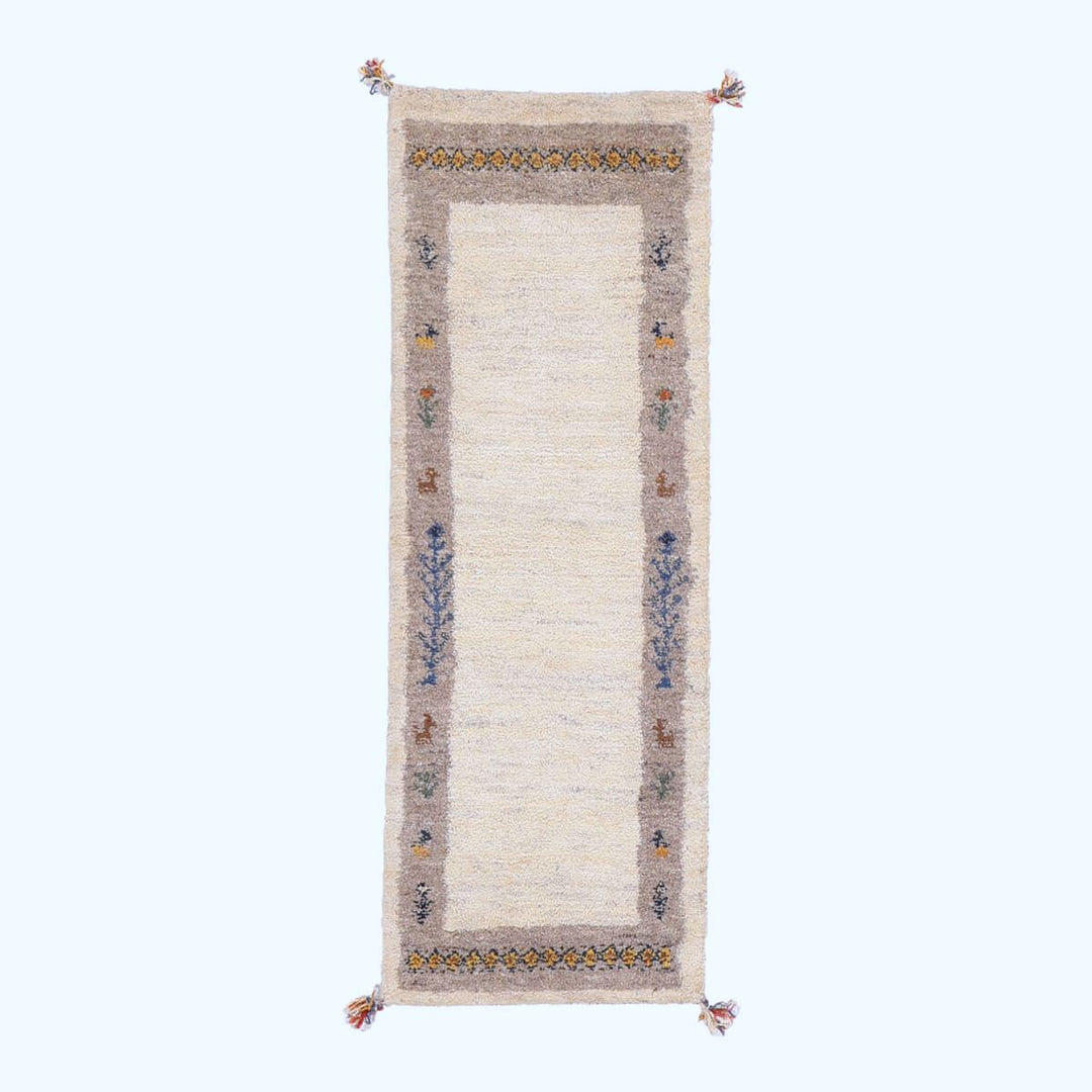 ギャッベ（ギャベ）カシュクリ　143×48cm（HR-70251）