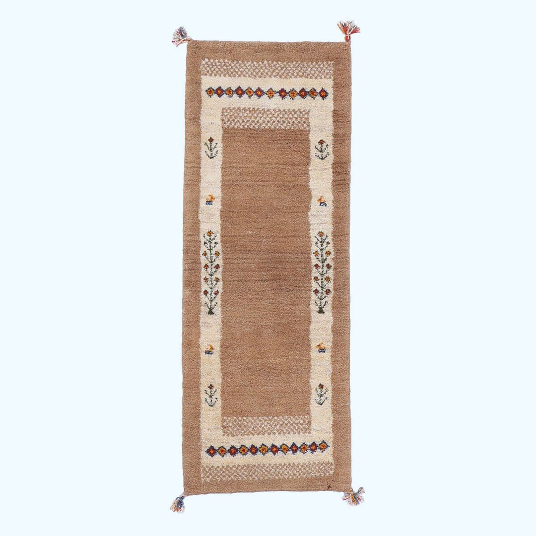 【オーダーメイド受付中】イラン　シラーズ産　ギャッベ 　（hr-70252）