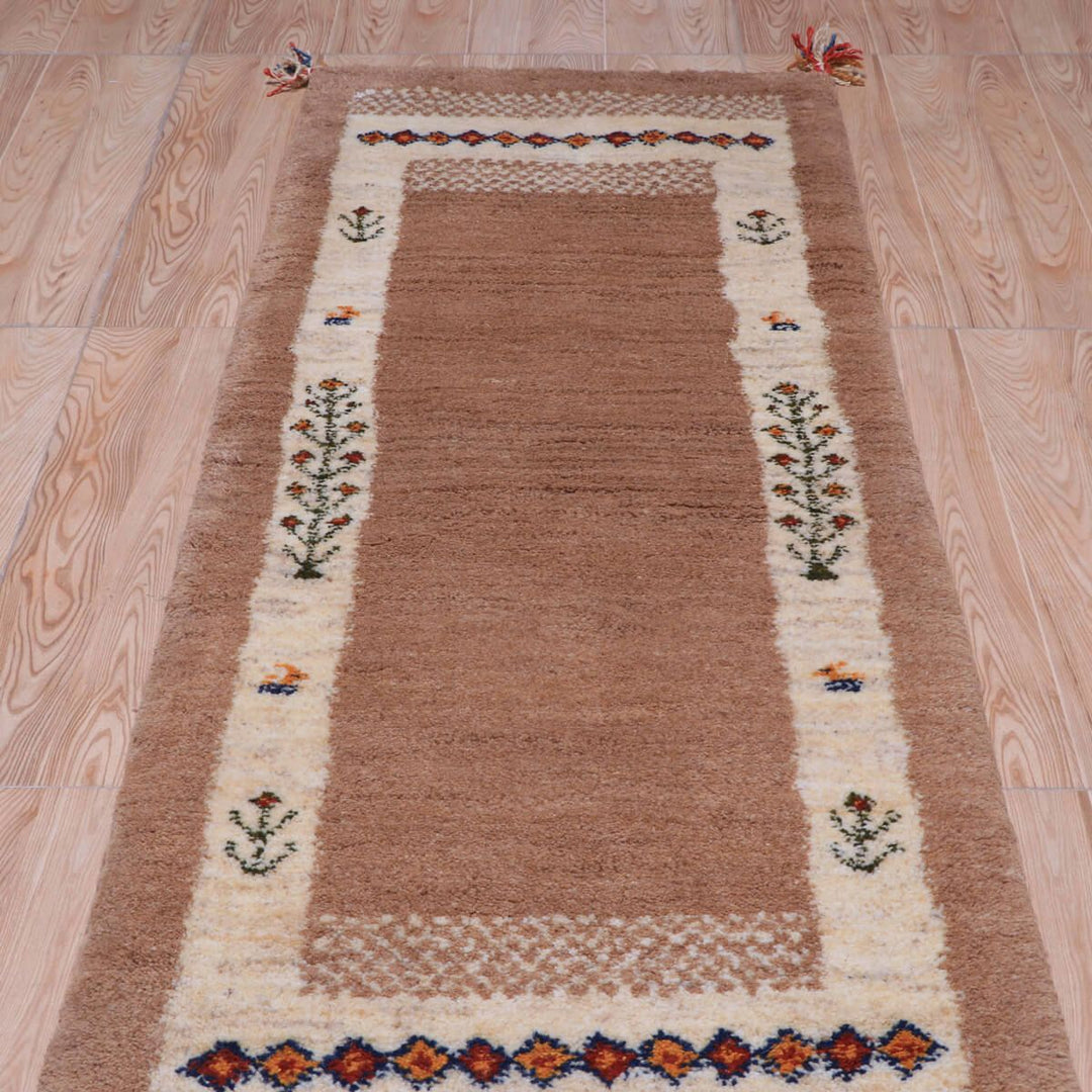 【オーダーメイド受付中】イラン　シラーズ産　ギャッベ 　（hr-70252）