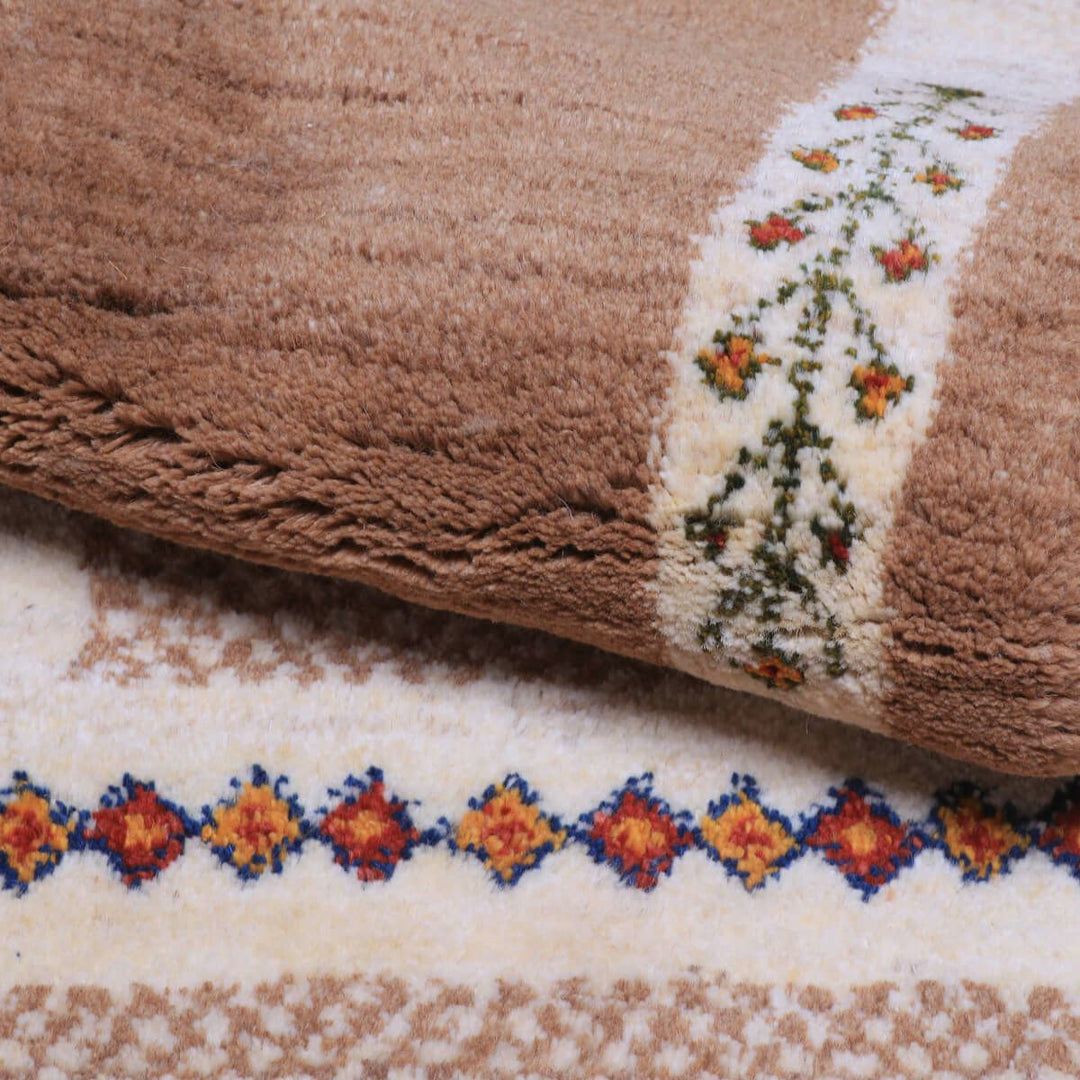 【オーダーメイド受付中】イラン　シラーズ産　ギャッベ 　（hr-70252）