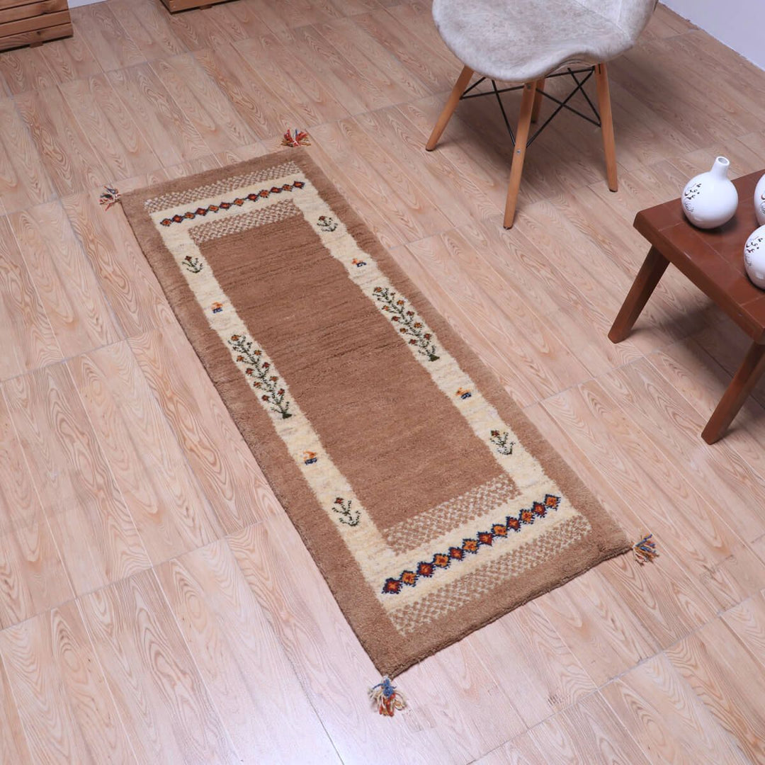 【オーダーメイド受付中】イラン　シラーズ産　ギャッベ 　（hr-70252）