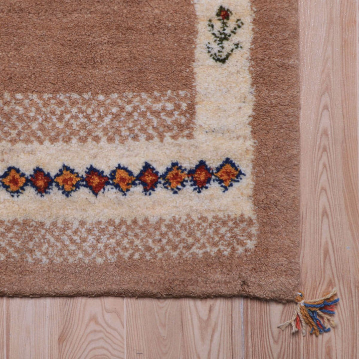 【オーダーメイド受付中】イラン　シラーズ産　ギャッベ 　（hr-70252）