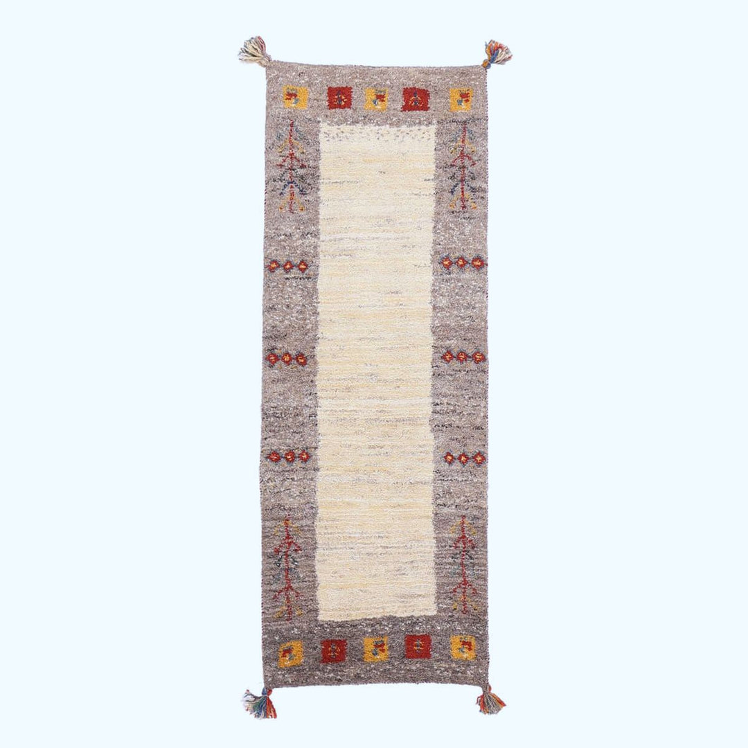 【オーダーメイド受付中】イラン　シラーズ産　ギャッベ 　（hr-70254）