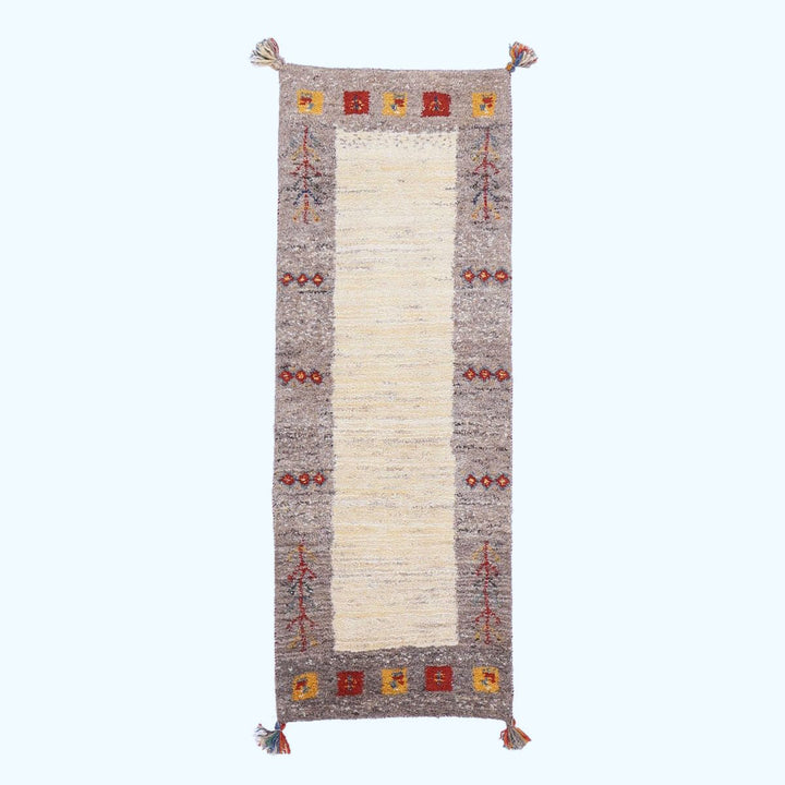 【オーダーメイド受付中】イラン　シラーズ産　ギャッベ 　（hr-70254）