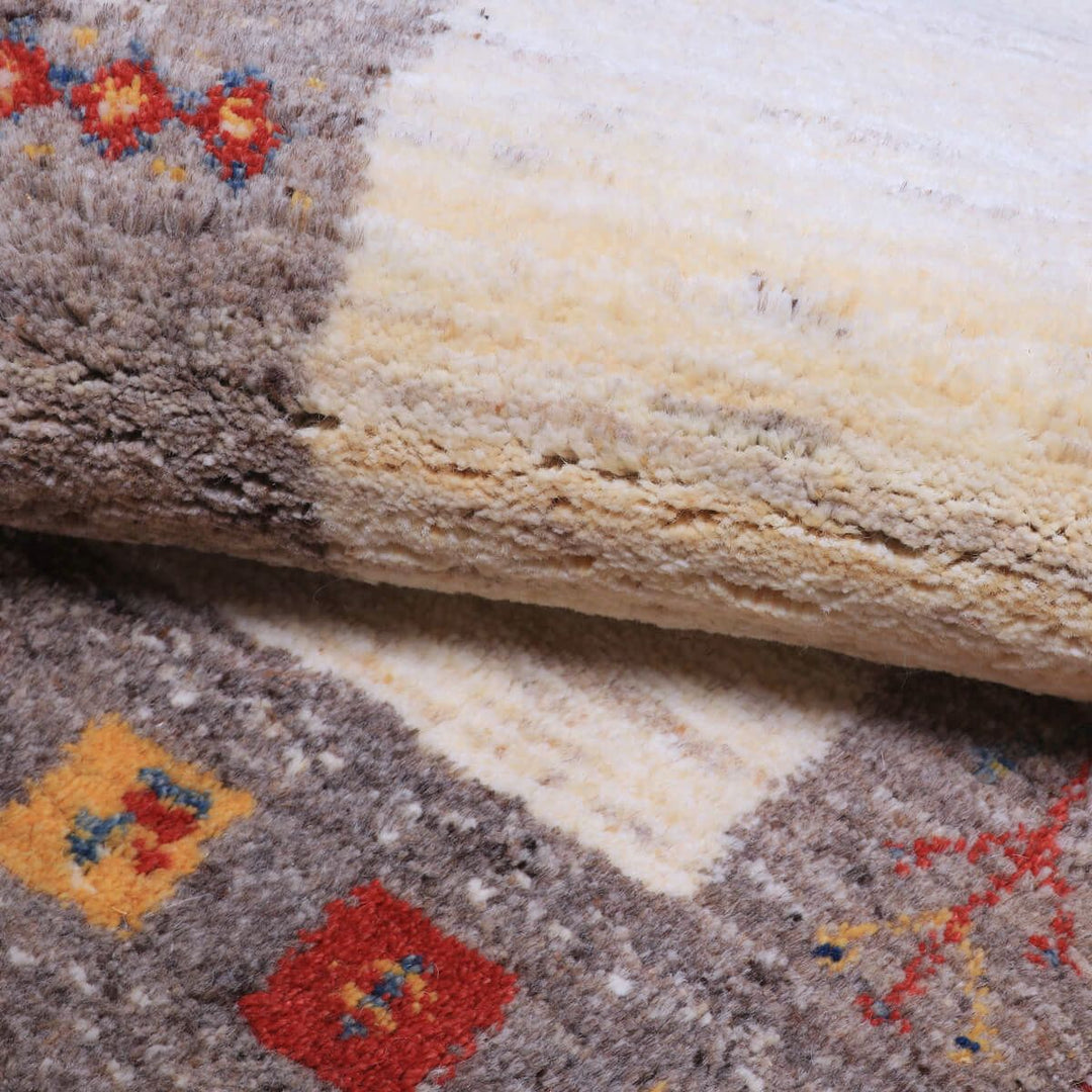 【オーダーメイド受付中】イラン　シラーズ産　ギャッベ 　（hr-70254）