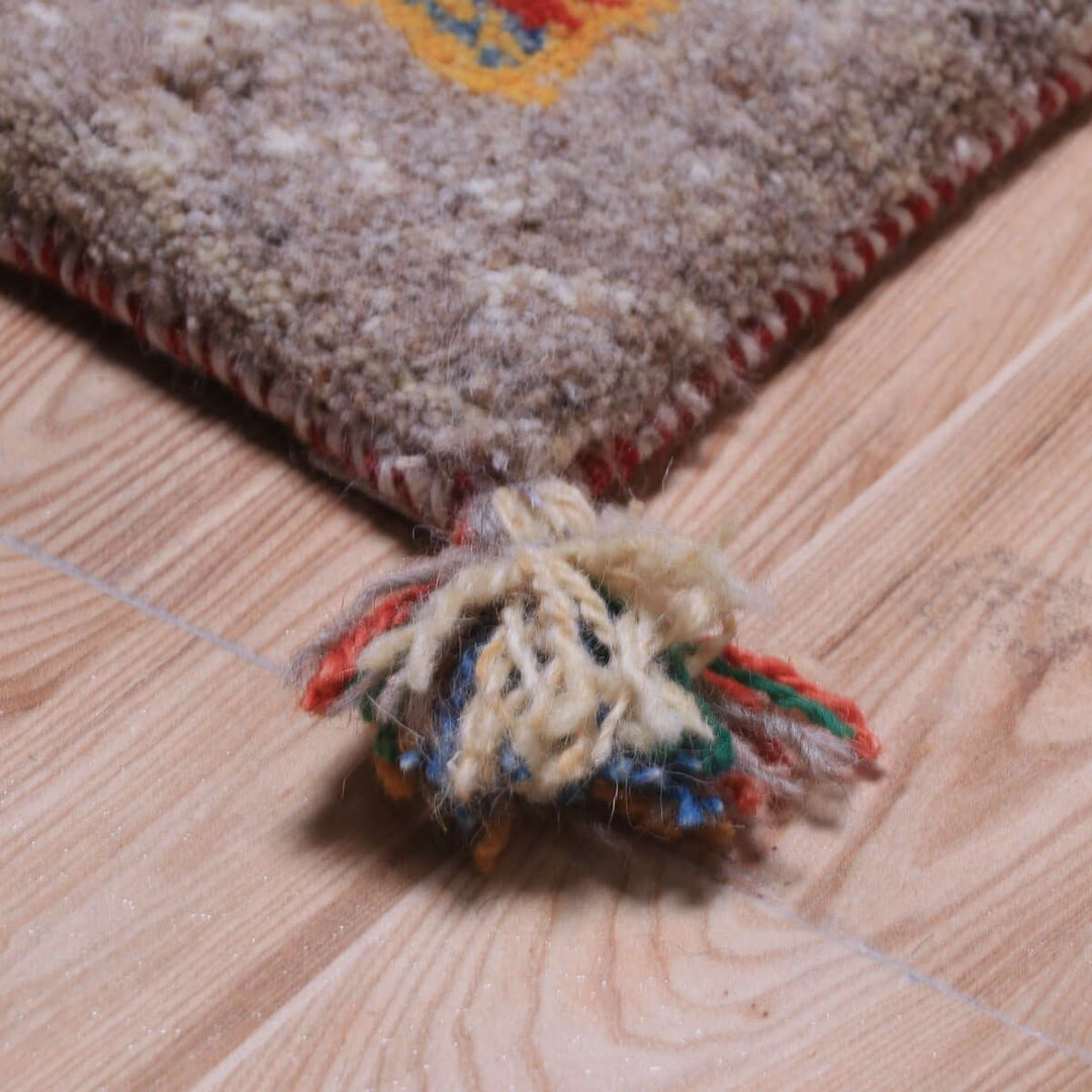 【オーダーメイド受付中】イラン　シラーズ産　ギャッベ 　（hr-70254）