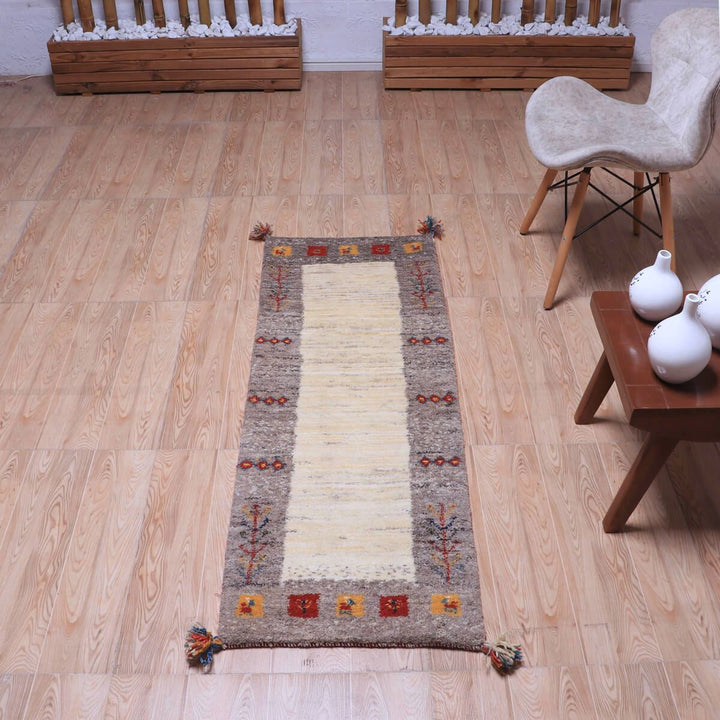 【オーダーメイド受付中】イラン　シラーズ産　ギャッベ 　（hr-70254）