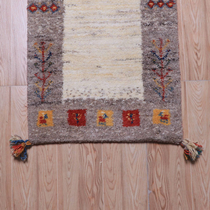 【オーダーメイド受付中】イラン　シラーズ産　ギャッベ 　（hr-70254）