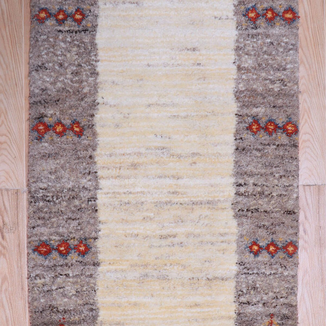 ギャッベ（ギャベ）カシュクリ　144×50cm（HR-70254）