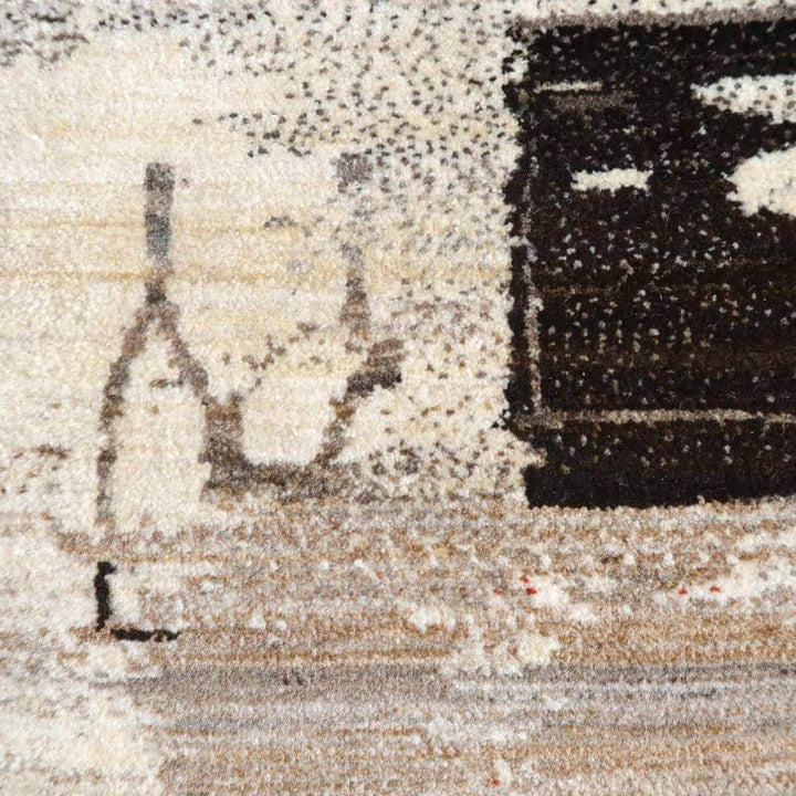 ギャッベ／カシュクリ 126×79cm（HS-10908）