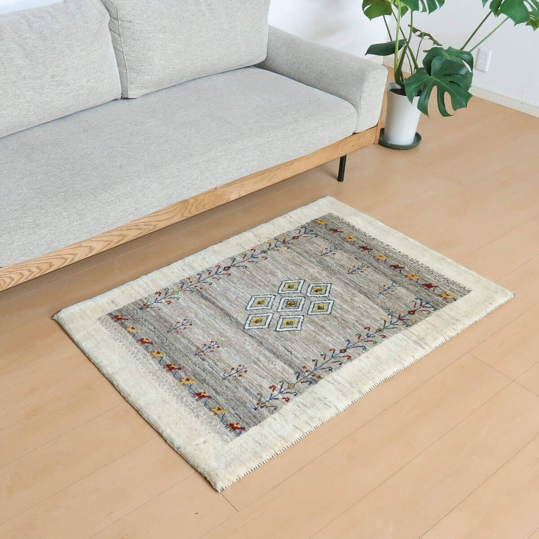 【オーダーメイド受付中】イラン　シラーズ産　ギャッベ 　（hs-11138）