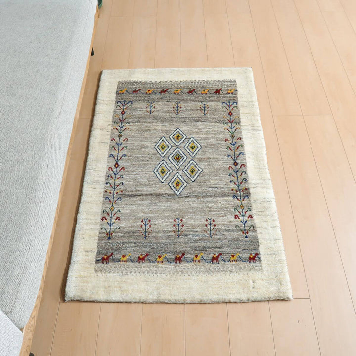 【オーダーメイド受付中】イラン　シラーズ産　ギャッベ 　（hs-11138）