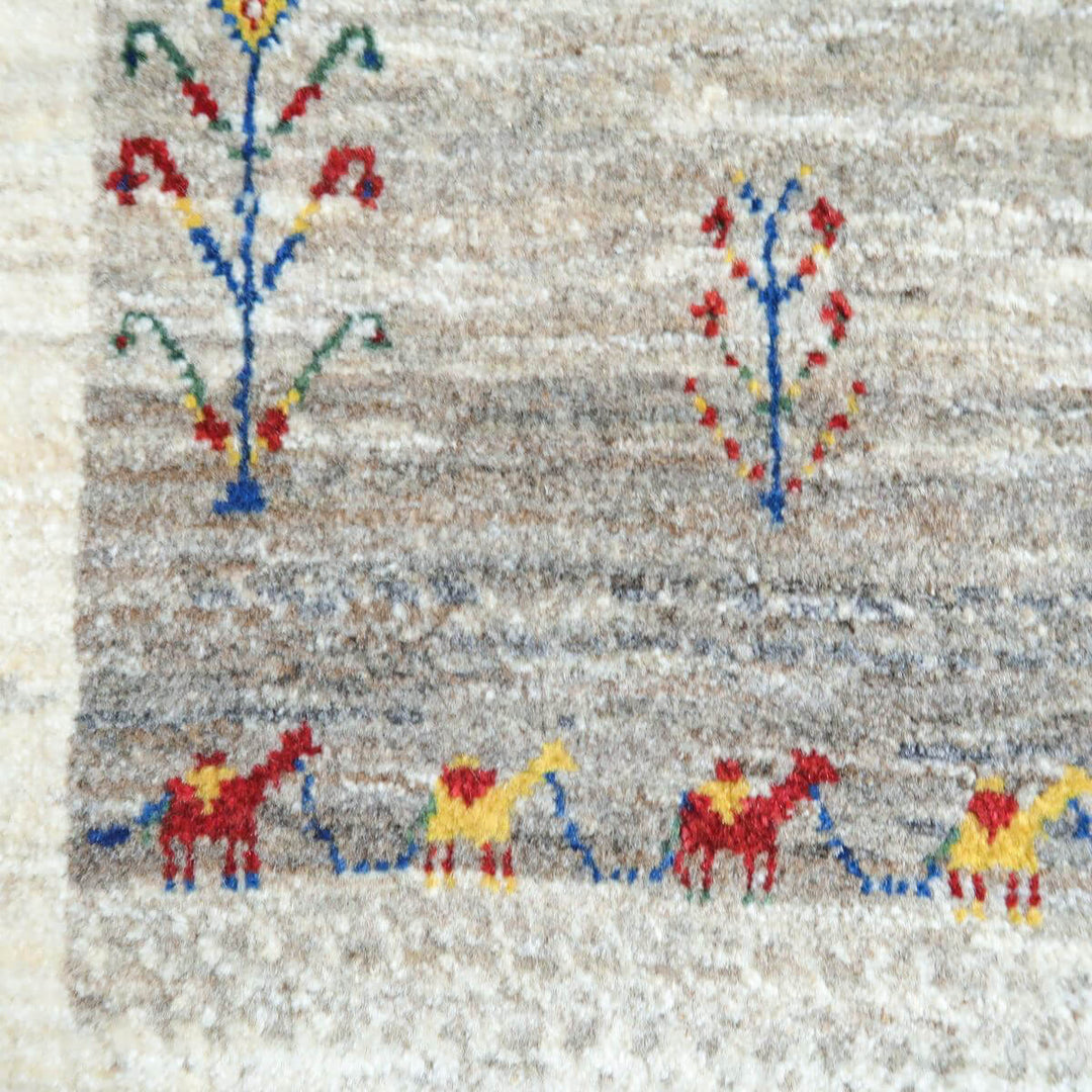 【オーダーメイド受付中】イラン　シラーズ産　ギャッベ 　（hs-11138）