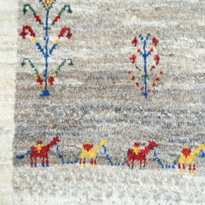 【オーダーメイド受付中】イラン　シラーズ産　ギャッベ 　（hs-11138）