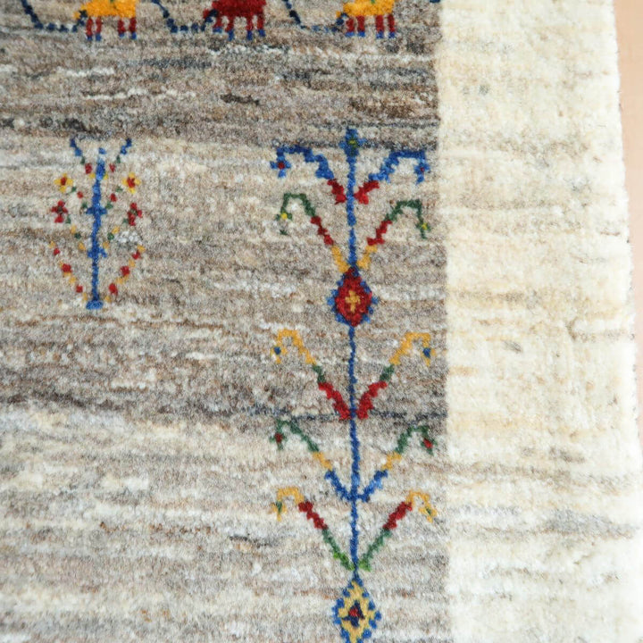 【オーダーメイド受付中】イラン　シラーズ産　ギャッベ 　（hs-11138）