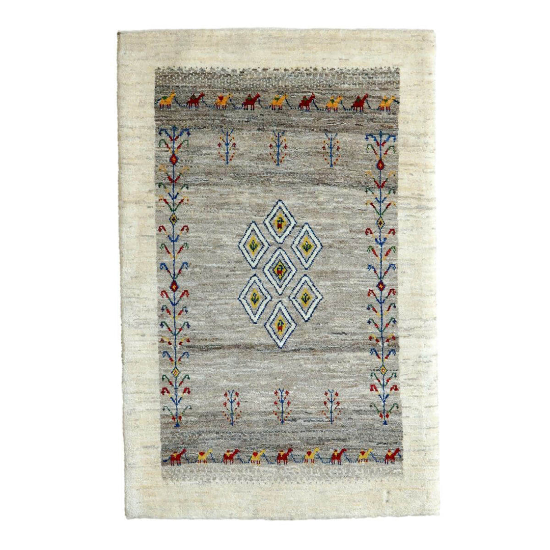 【オーダーメイド受付中】イラン　シラーズ産　ギャッベ 　（hs-11138）