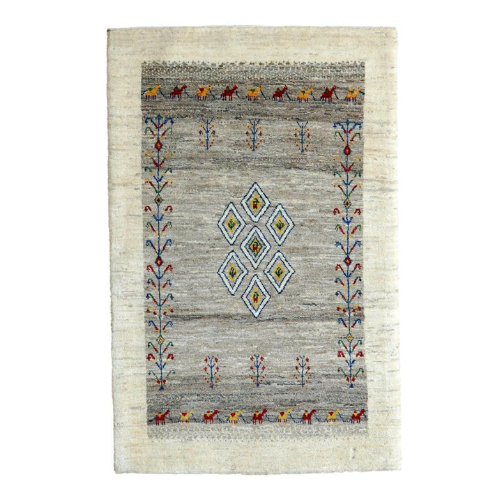 【オーダーメイド受付中】イラン　シラーズ産　ギャッベ 　（hs-11138）