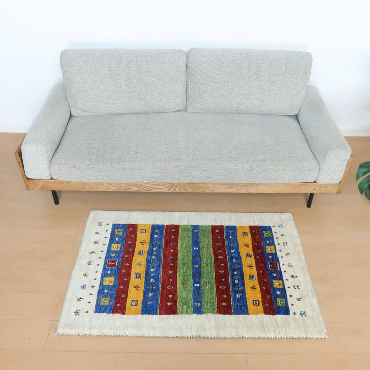 【オーダーメイド受付中】イラン　シラーズ産　ギャッベ 　（hs-11142）