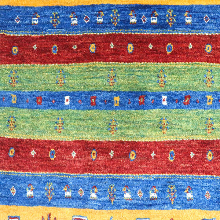 【オーダーメイド受付中】イラン　シラーズ産　ギャッベ 　（hs-11142）