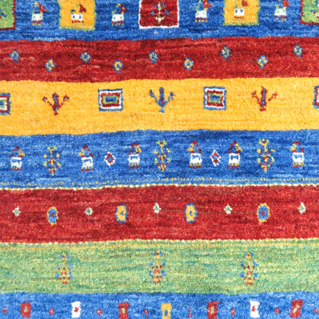 【オーダーメイド受付中】イラン　シラーズ産　ギャッベ 　（hs-11142）