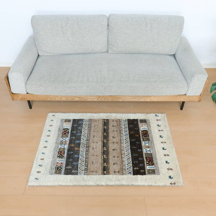 【オーダーメイド受付中】イラン　シラーズ産　ギャッベ 　（hs-11147）