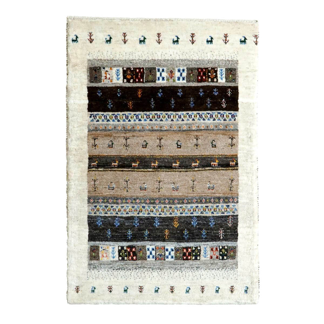 【オーダーメイド受付中】イラン　シラーズ産　ギャッベ 　（hs-11147）