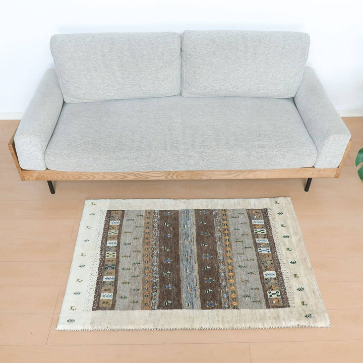 【オーダーメイド受付中】イラン　シラーズ産　ギャッベ 　（hs-11151）