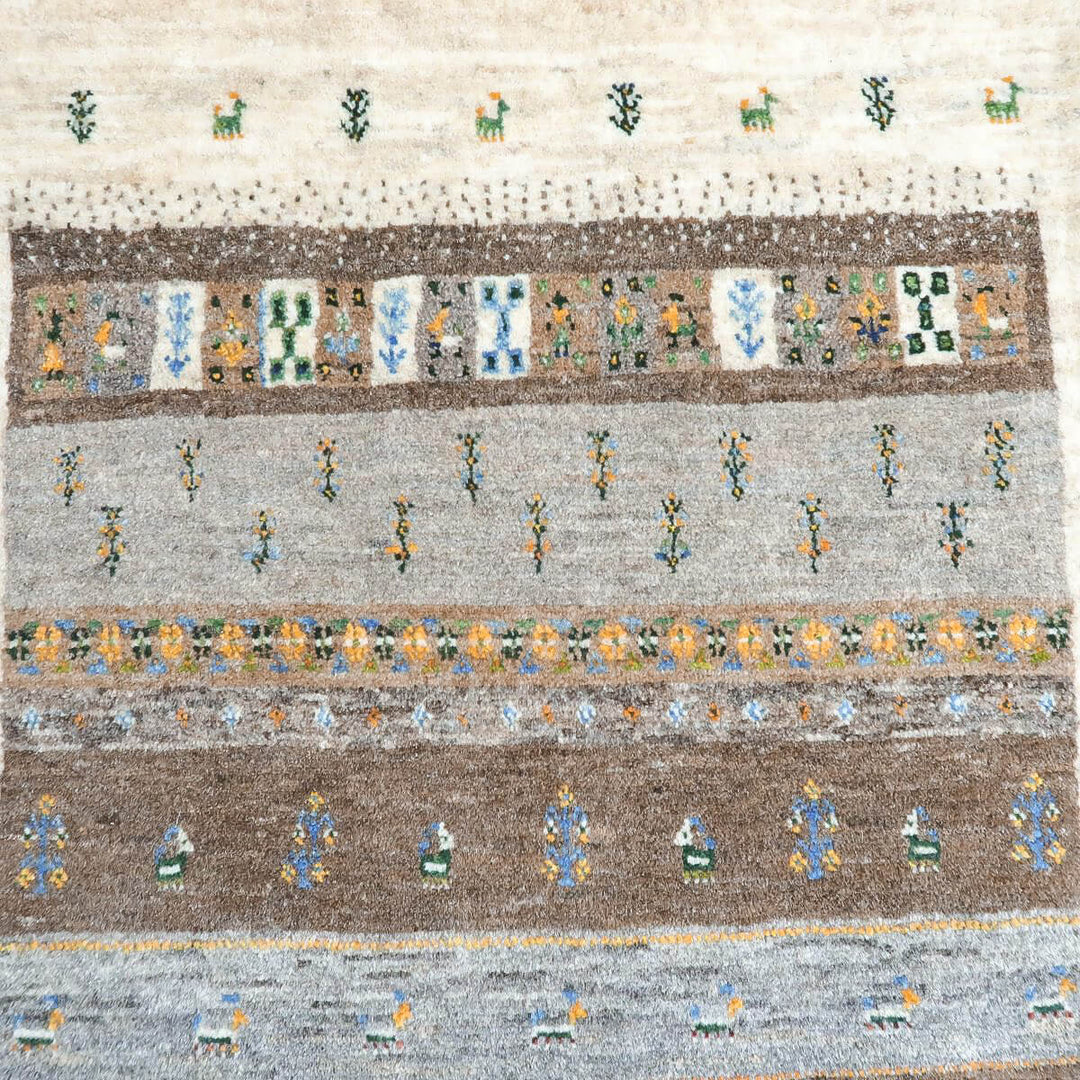 【オーダーメイド受付中】イラン　シラーズ産　ギャッベ 　（hs-11151）