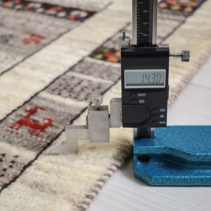 【オーダーメイド受付中】イラン　シラーズ産　ギャッベ 　（hs-11984）