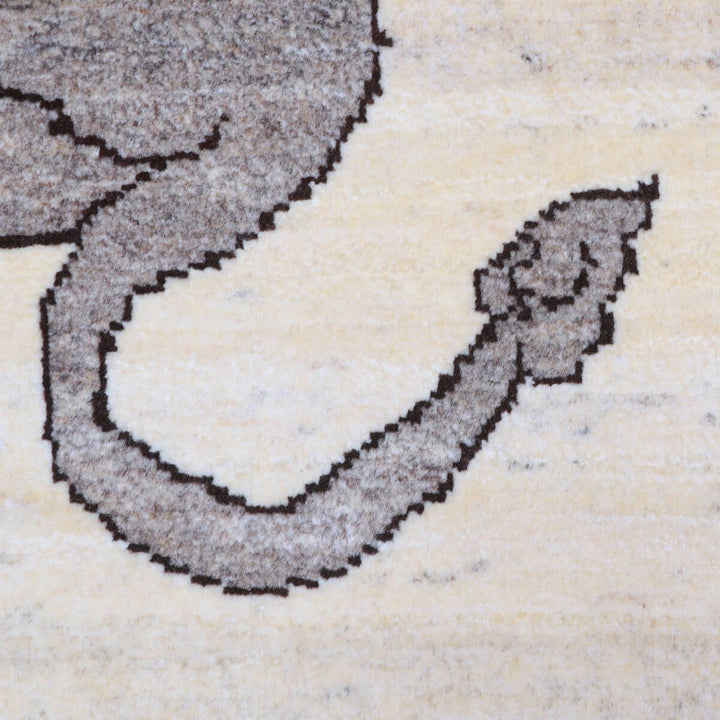 ギャッベ（ギャベ）ルリバフ　112×75cm（HS-70122）
