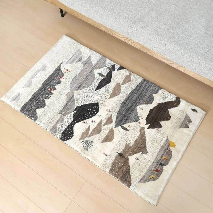 ギャッベ／カシュクリ 137×79cm（HS-85138）