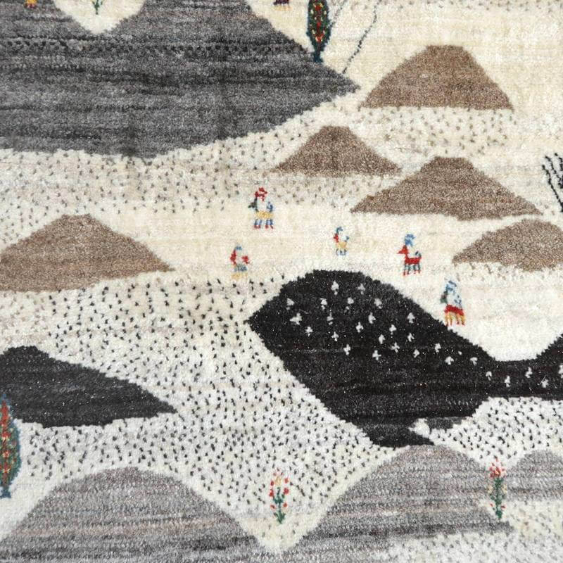 ギャッベ／カシュクリ 137×79cm（HS-85138）