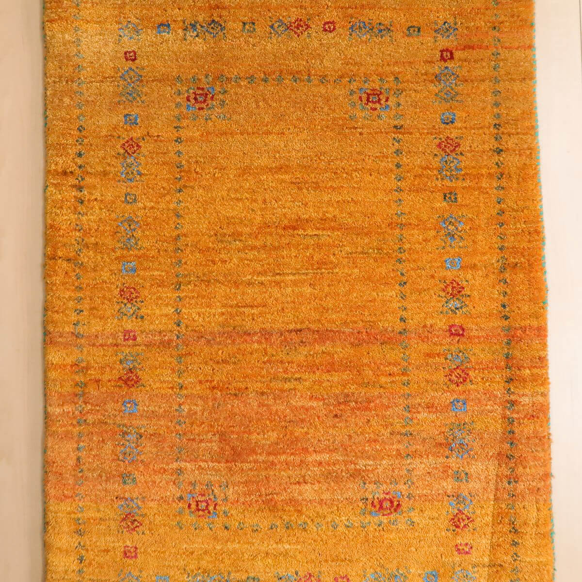 89×61cmギャッベペルシャ絨毯手織り