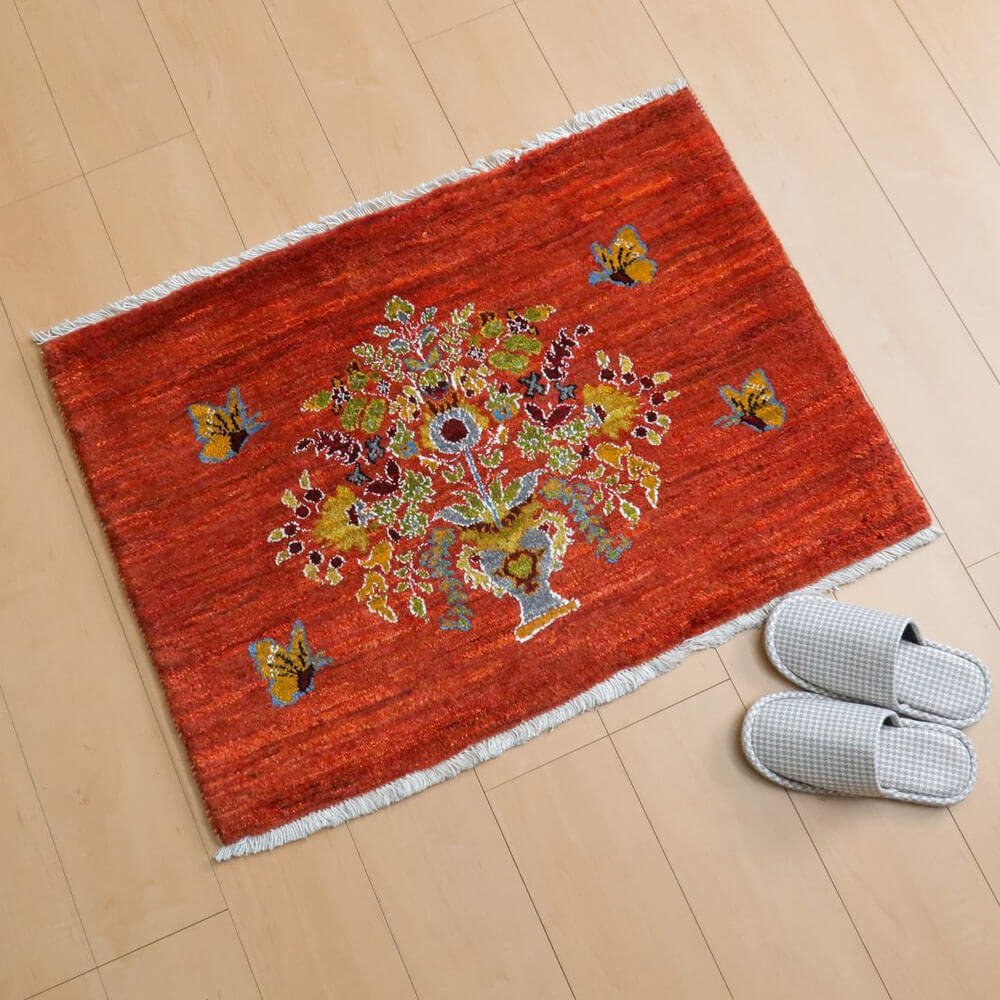 ギャッベ（ギャベ）専門店 インプレッションオブギャッベ / レッド系