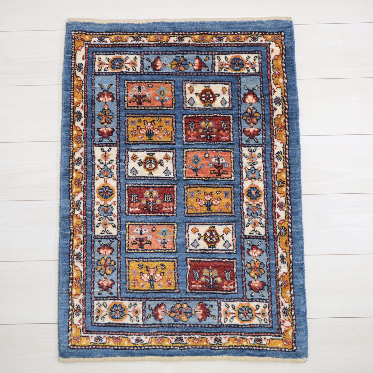 163×97cm パキスタン手織りギャッベ 163×97cm パキスタン手織りギャッベ 163×97cm パキスタン手織り