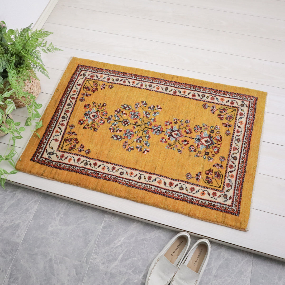 イエロー系ギャッベ通販｜黄・オレンジラグ｜ギャッベ専門店