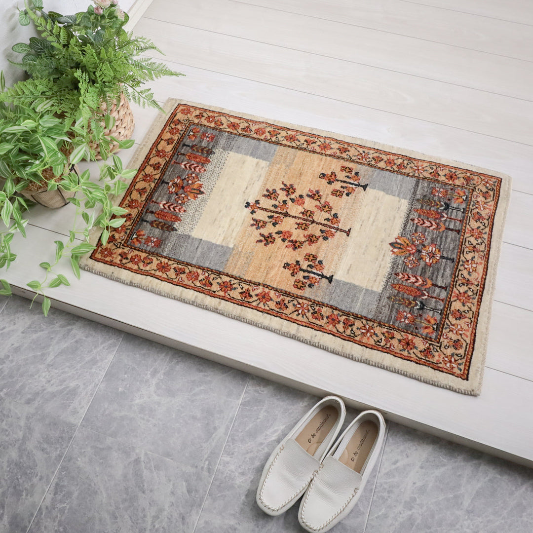 【オーダーメイド受付中】イラン　シラーズ産　ギャッベ 　（hss-11835）